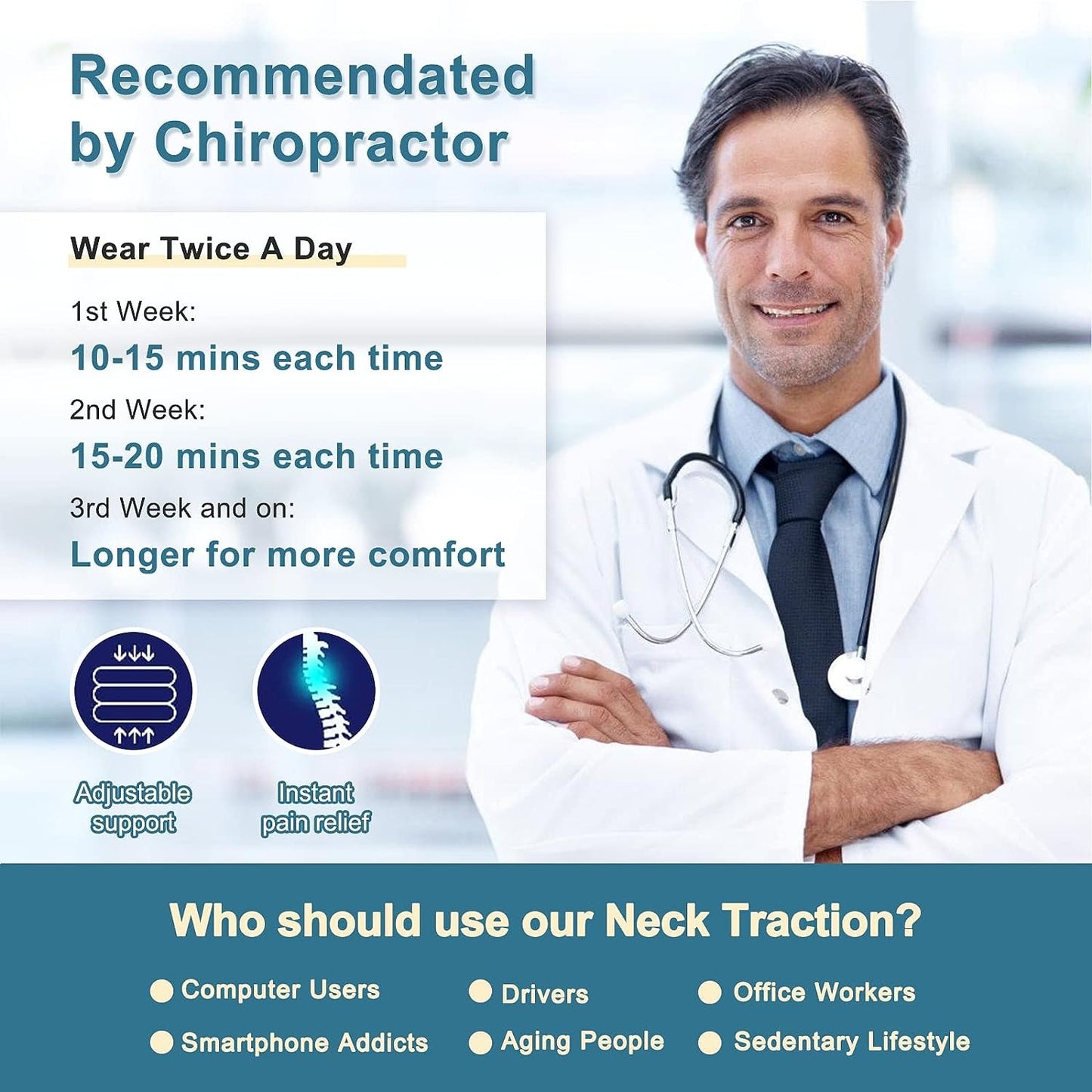 Sweevly Neck Traction