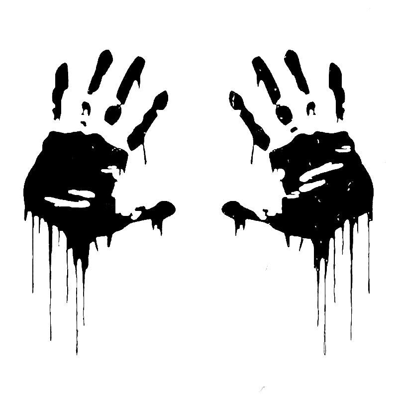 Halloween Reflective Decals - 2Pcs