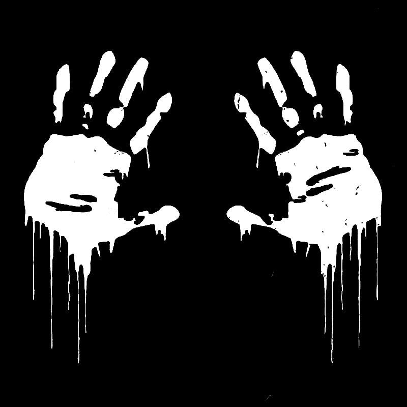 Halloween Reflective Decals - 2Pcs