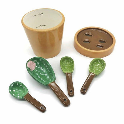 Cactus Measuring Spoons & Cup