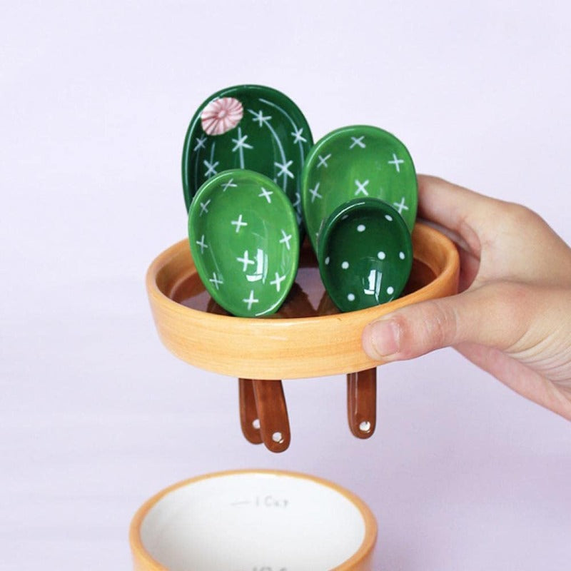 Cactus Measuring Spoons & Cup