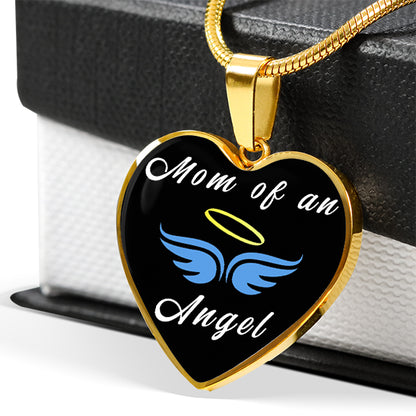 Mom of an Angel - Necklace