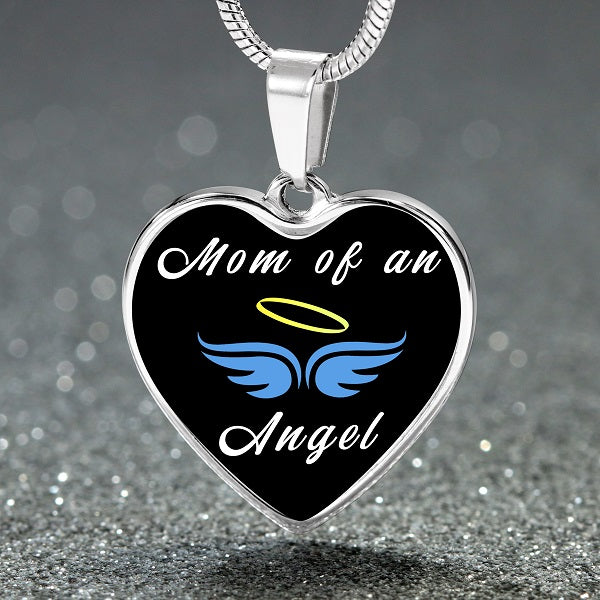 Mom of an Angel - Necklace