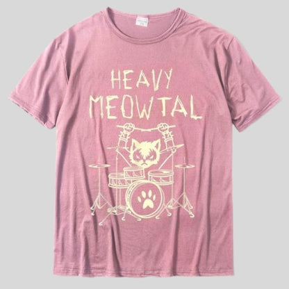 Heavy Meowtal | Classic Fit T-shirt