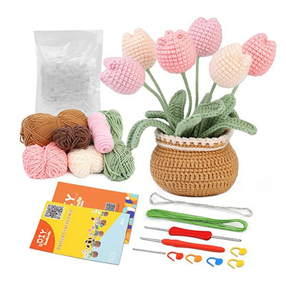 Crochet Flowers Kit