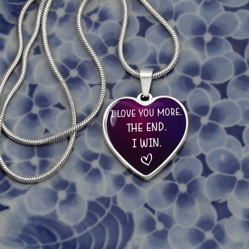 I Love You More - Necklace