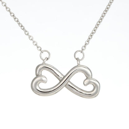 To My Daughter - Infinity Heart Necklace