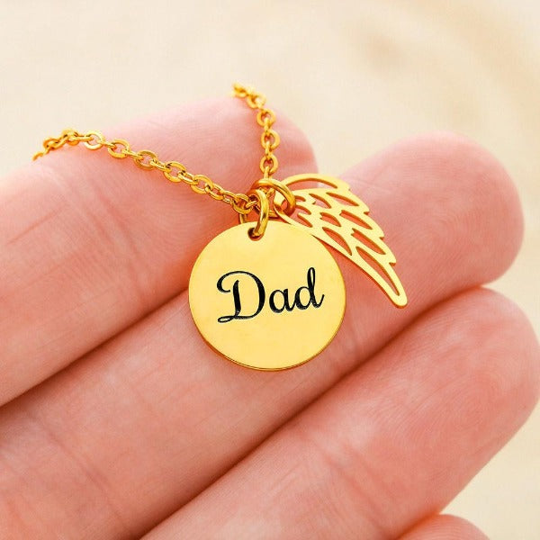 Dad Remembrance Necklace