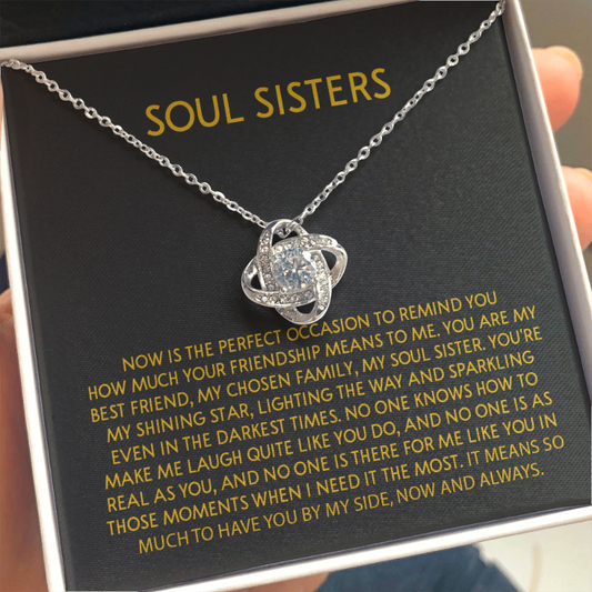 Soul Sisters - Love Knot Necklace