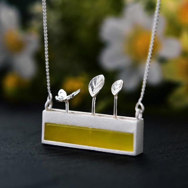MyLittleGarden™  - Sterling Silver Handmade Necklace